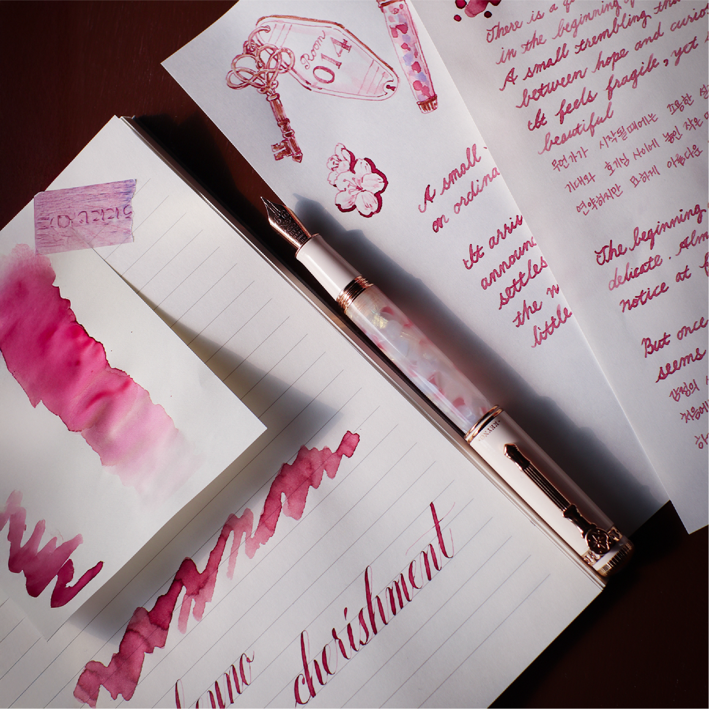 Dominant Industry - Keyno Fountain Pen - No. 014 Cherishment