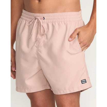 BILLABONG - ALL DAY LAYBACK 16" SWIM TRUNKS | Dusty Pink