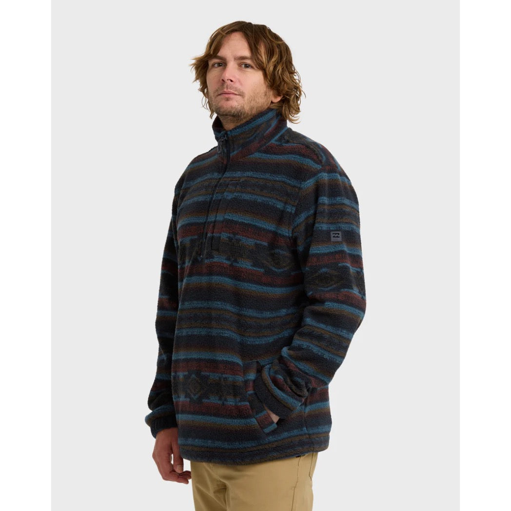 BILLABONG - BOUNDARY MOCK FLEECE | DARK STONE