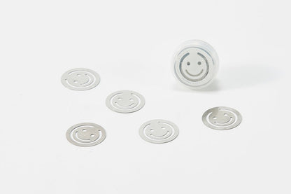 Cement Produce Design - Happy Face Clips