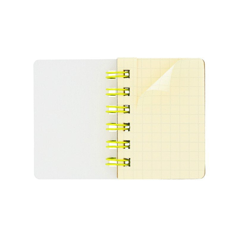 Delfonics Rollbahn Spiral Notebook - Pocket Memo - Micro - Metallic