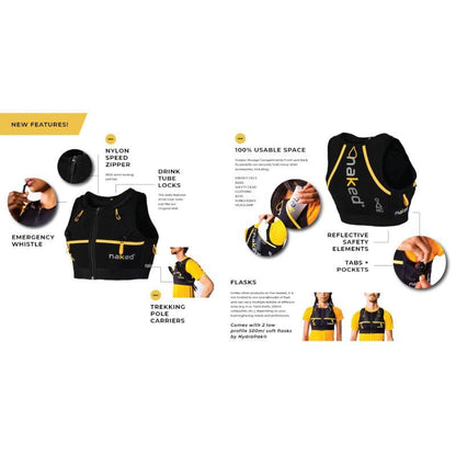 Naked Running Men's High Capacity Vest