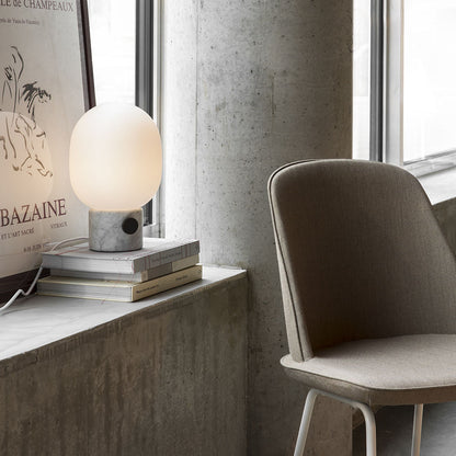 audo copenhagen (menu) | jwda table lamp large | white carrara marble