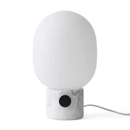 audo copenhagen (menu) | jwda table lamp large | white carrara marble