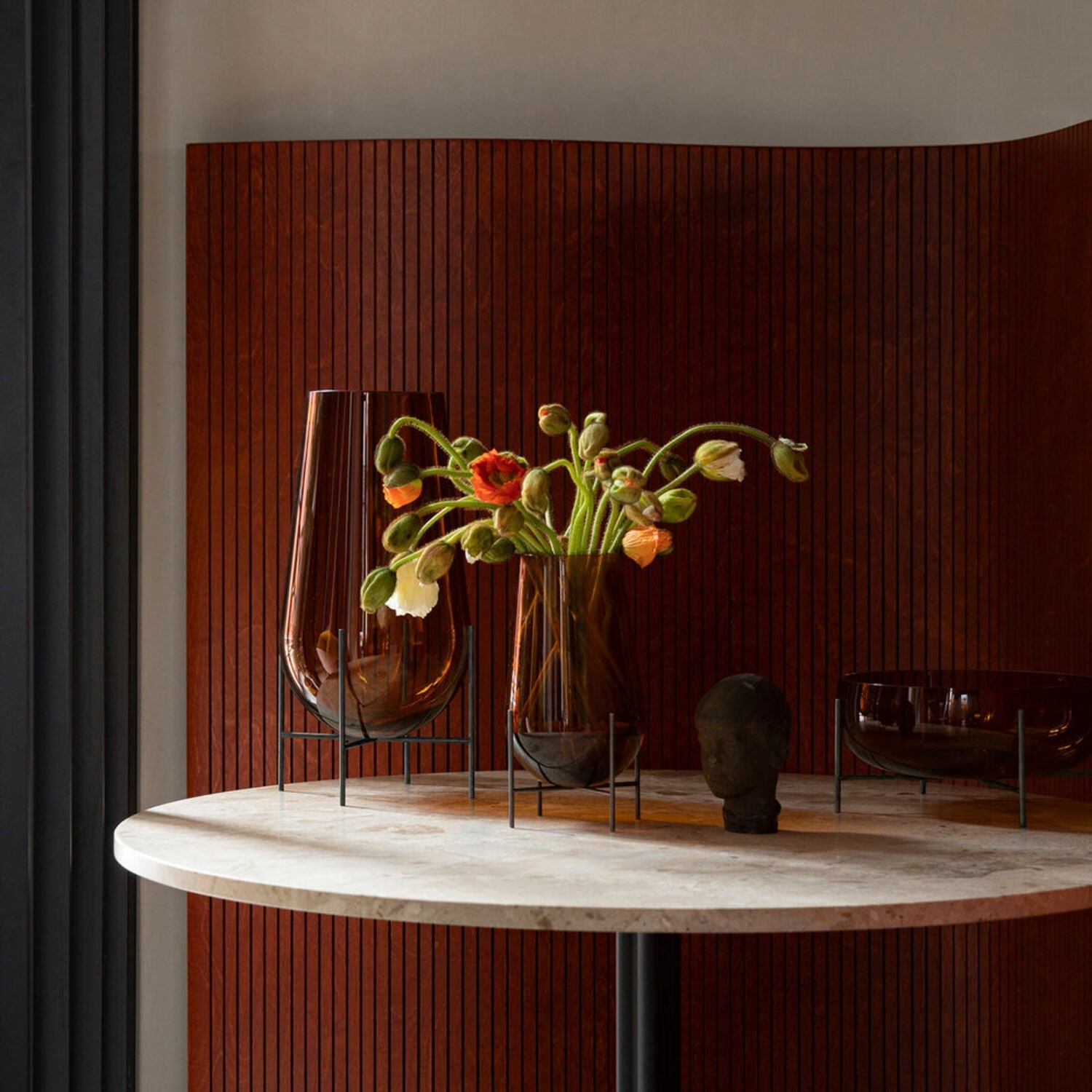 audo copenhagen (menu) | echasse vase | amber large - DC