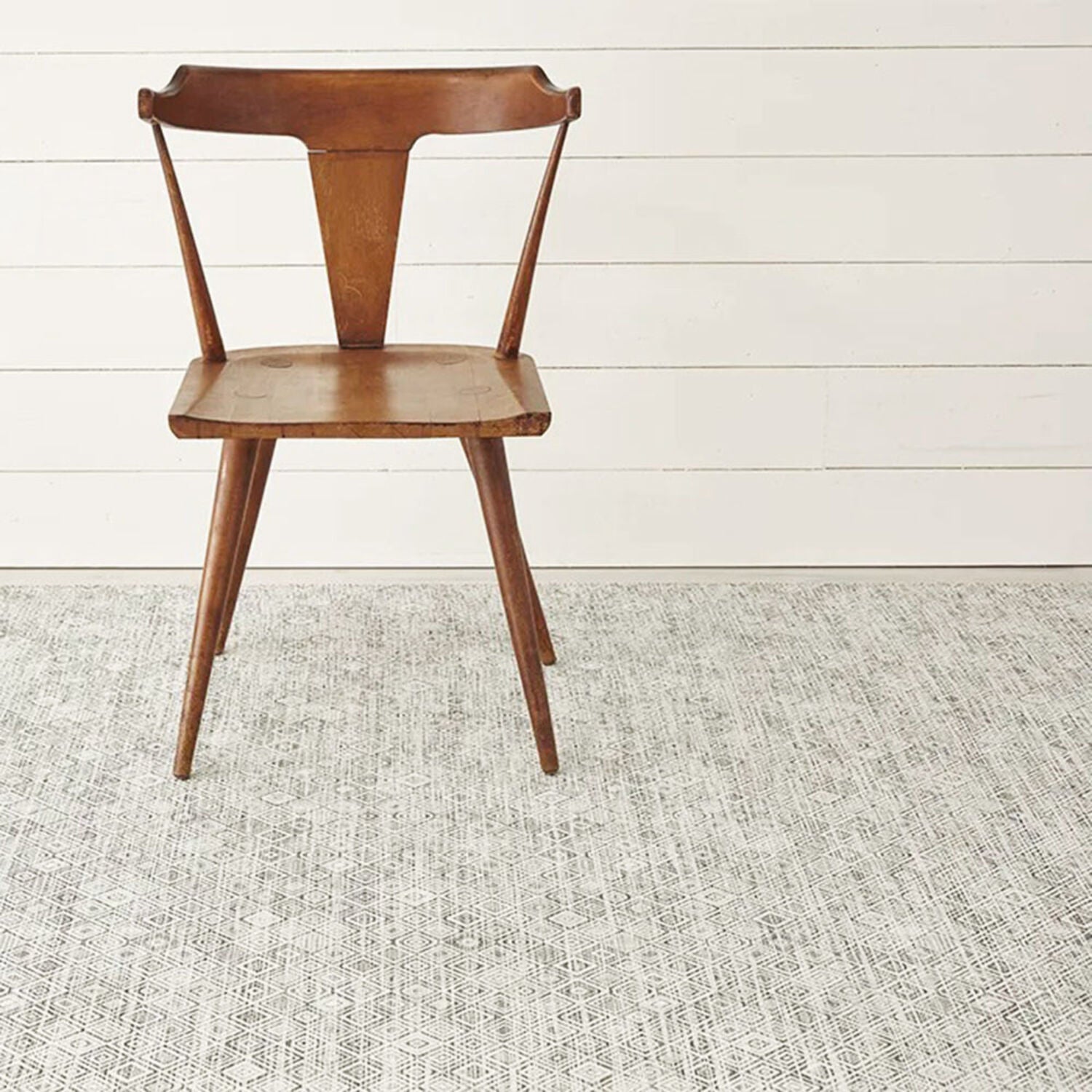 chilewich | woven floormat 183x269cm (72x106") | mosaic black + white