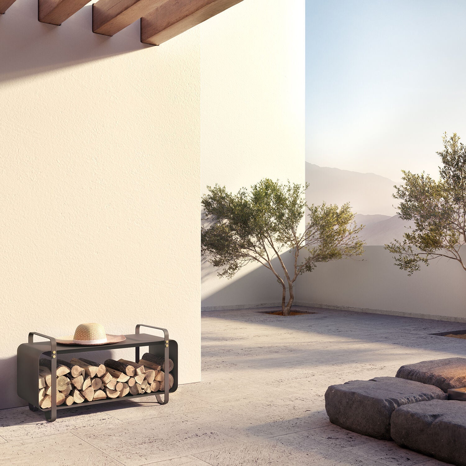 eldvarm | ninne outdoor bench | classique