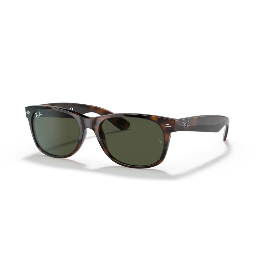RAYBAN - NEW WAYFARER | Tortoise w/ Green