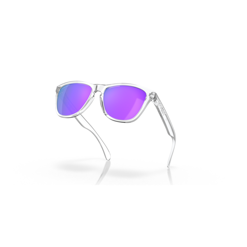 OAKLEY - FROGSKINS | Clear w/ Prizm Violet
