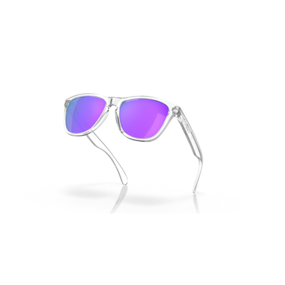 OAKLEY - FROGSKINS | Clear w/ Prizm Violet