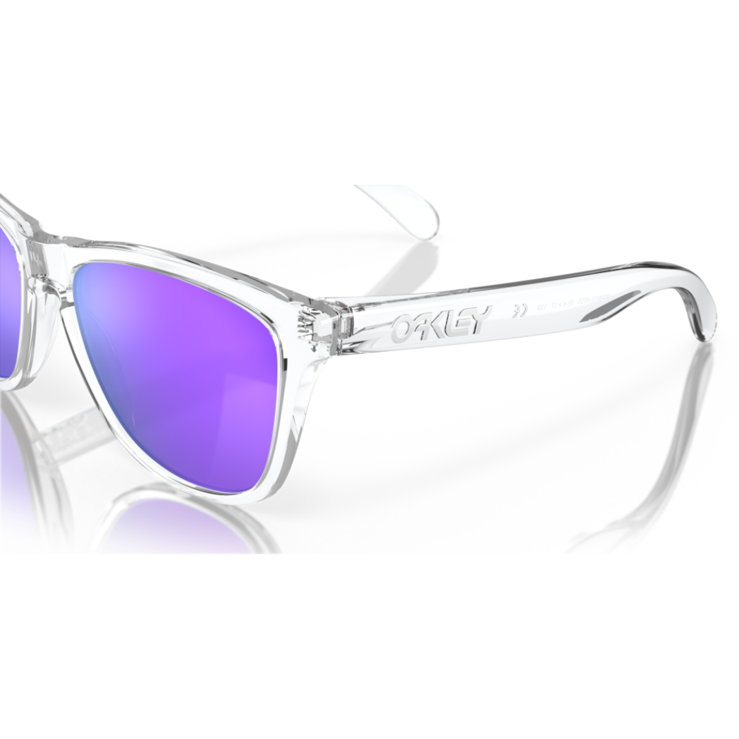 OAKLEY - FROGSKINS | Clear w/ Prizm Violet