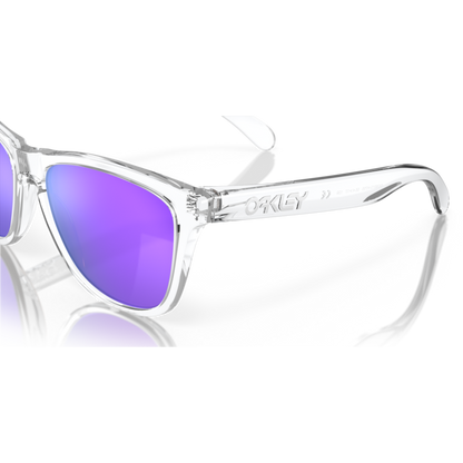 OAKLEY - FROGSKINS | Clear w/ Prizm Violet
