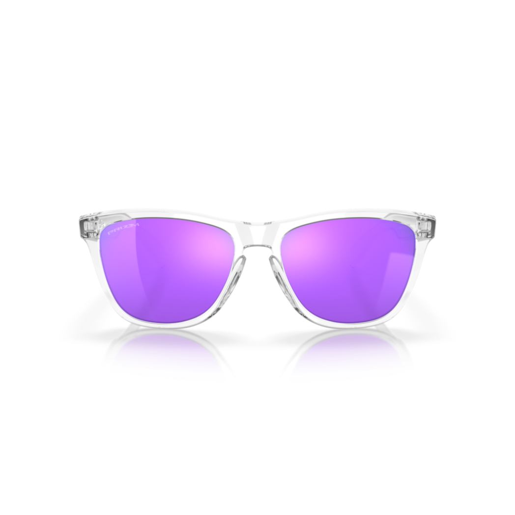 OAKLEY - FROGSKINS | Clear w/ Prizm Violet