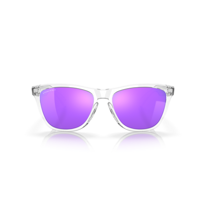 OAKLEY - FROGSKINS | Clear w/ Prizm Violet