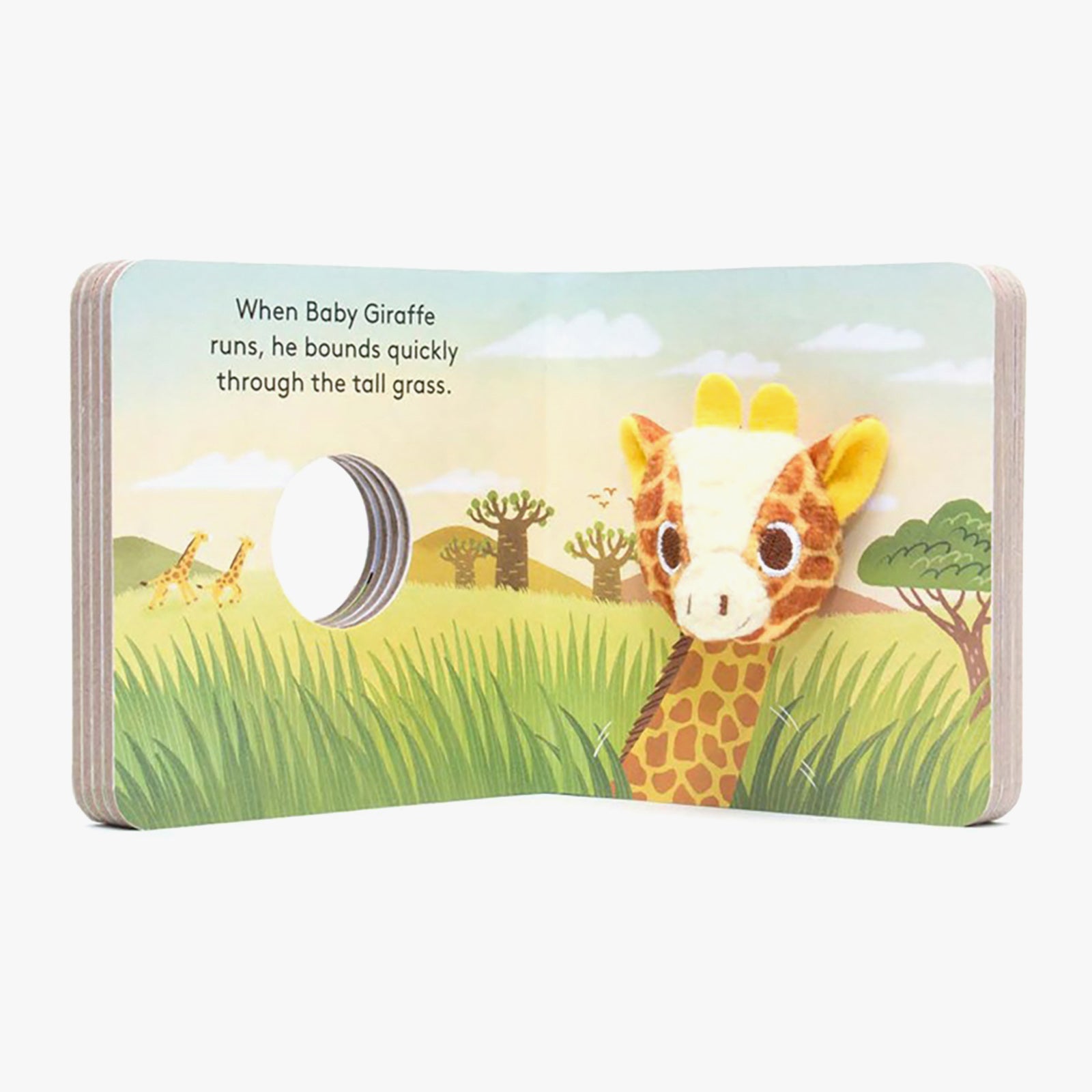 Baby Giraffe: Finger Puppet Book