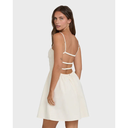 BILLABONG - SUNS OUT MINI DRESS | White Cap