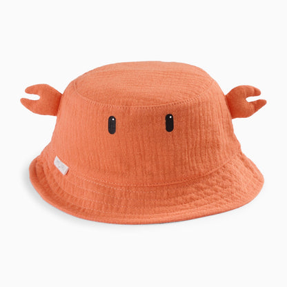 Crab Bucket Hat - Orange