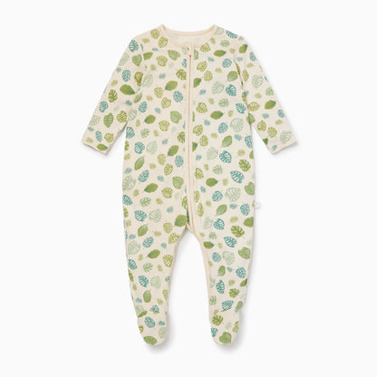 Botanical Clever Zip Sleepsuit