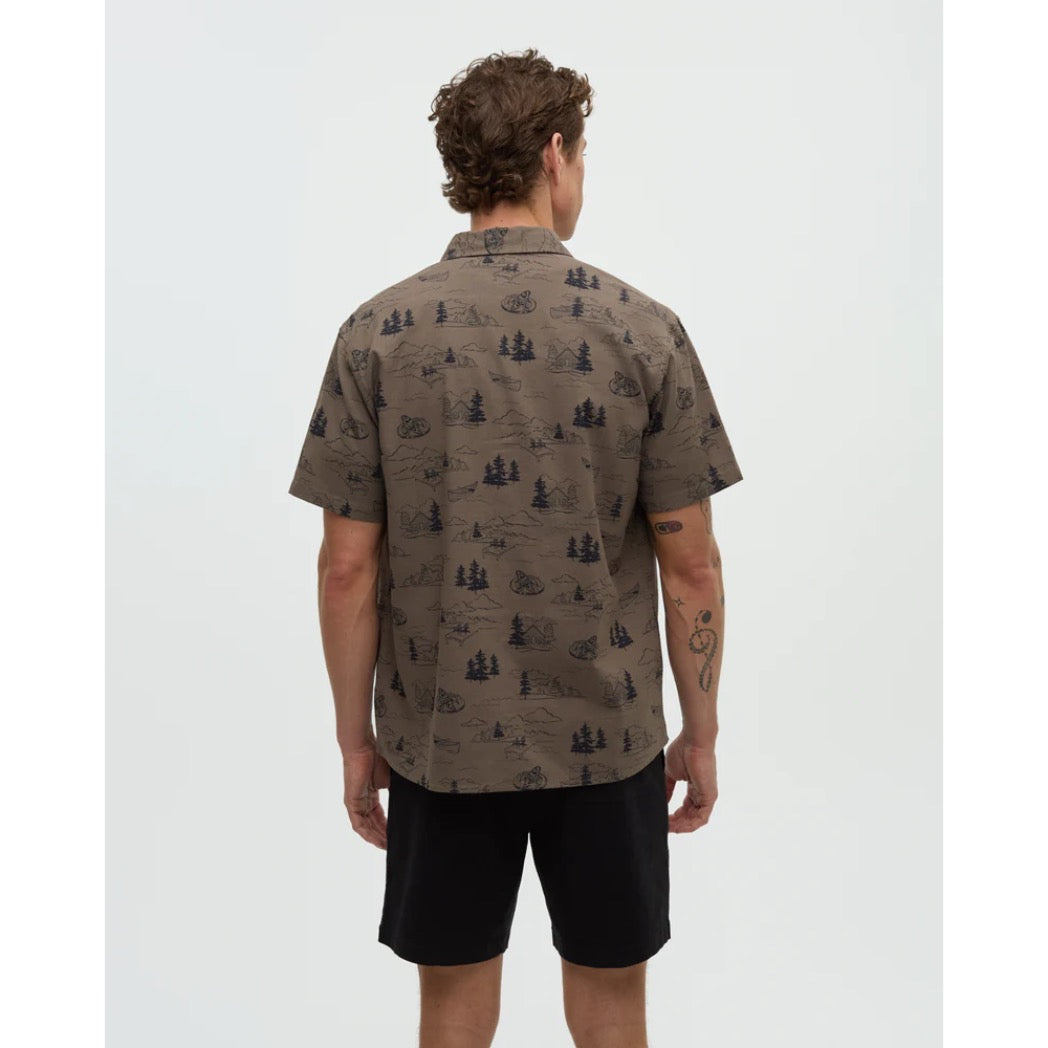 TENTREE - REDWOOD SHIRT | Timber/Lake Sasquatch
