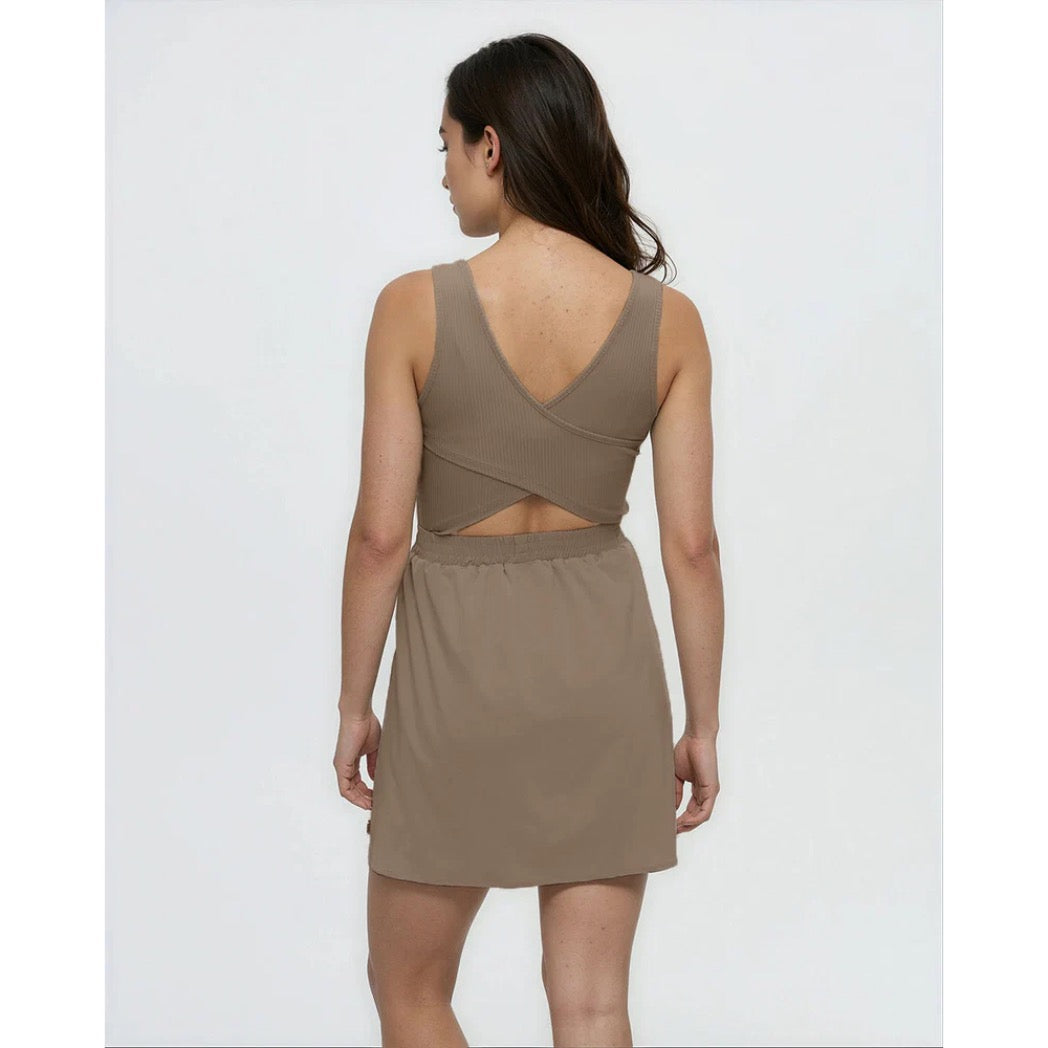TENTREE - ASHBY DRESS | Clay