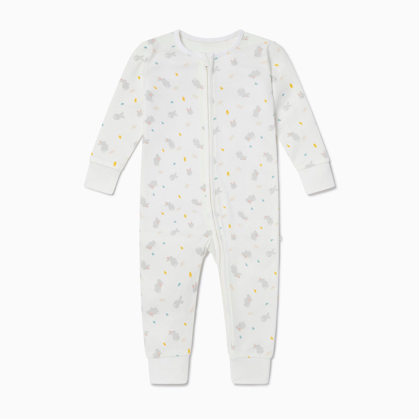 Bunny Printed Clever Zip Sleepsuit