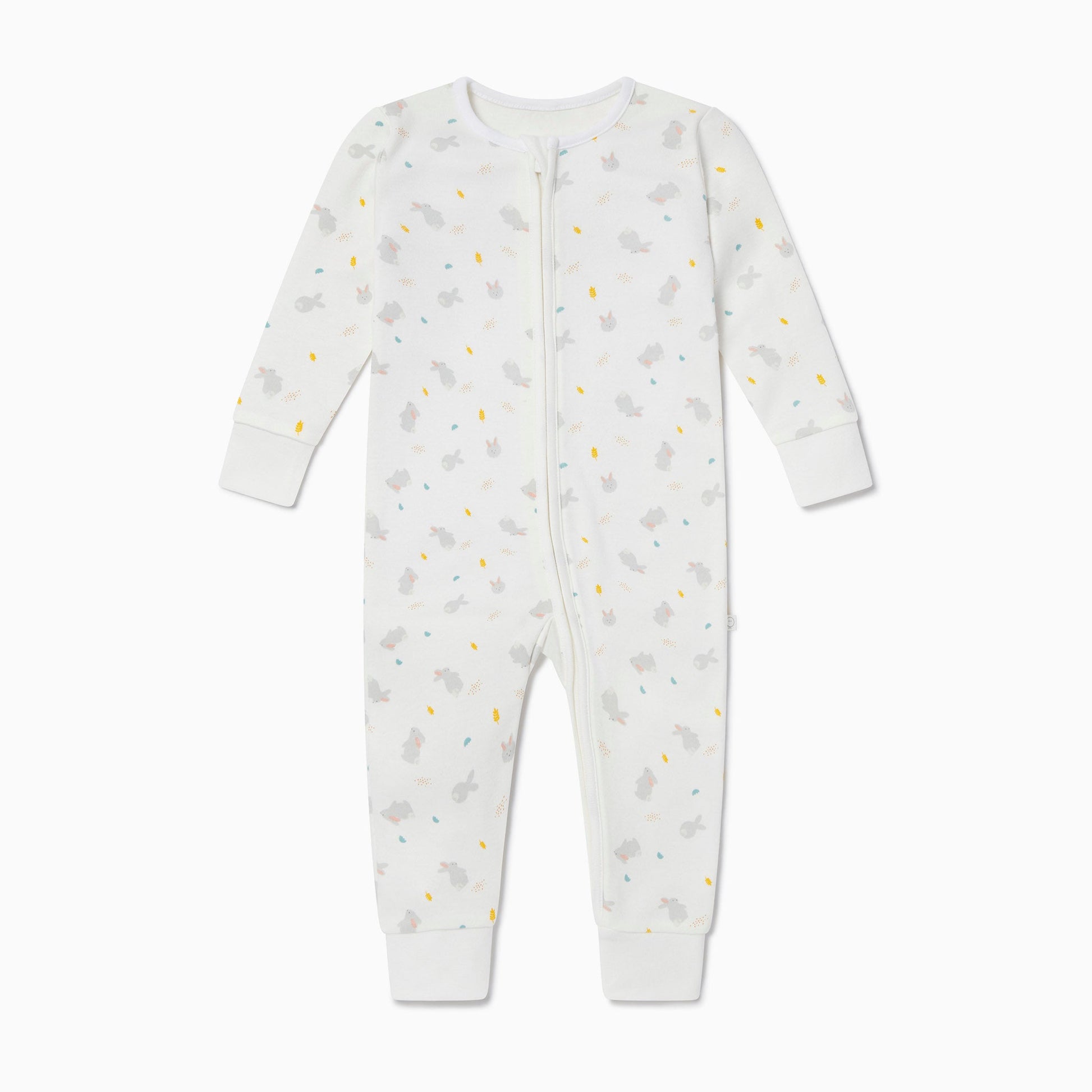 Bunny Printed Clever Zip Sleepsuit