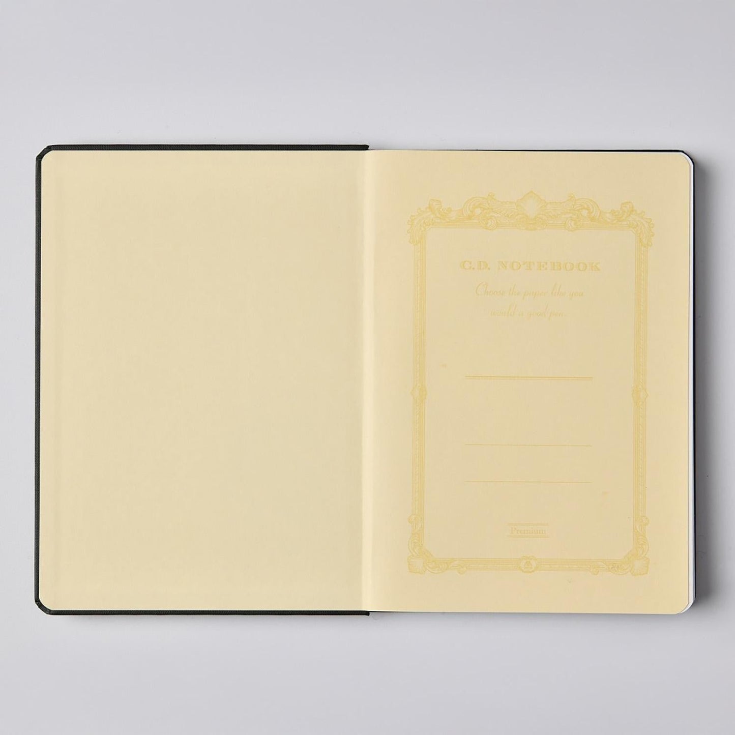 Apica Premium C.D. Hard Cover Notebook - A6 - Plain