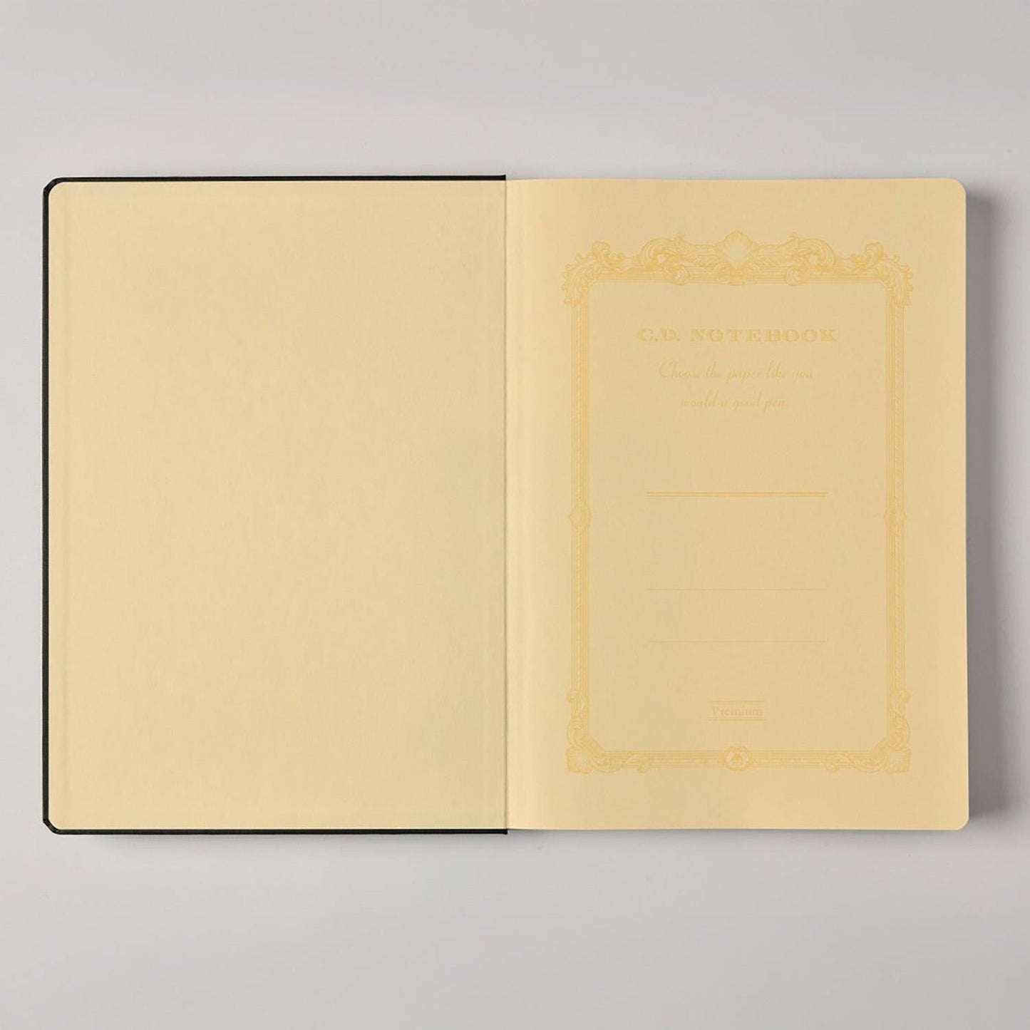 Apica Premium C.D. Hard Cover Notebook - A5 - Plain