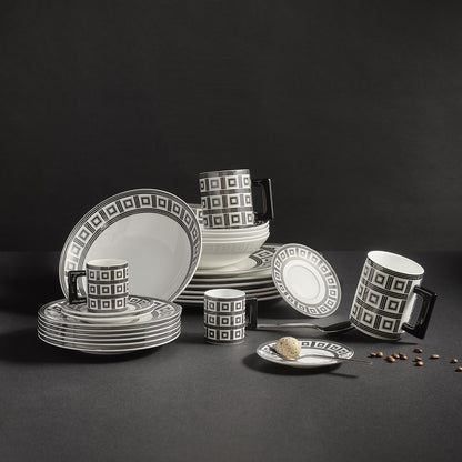 greg natale | astoria dinner plate | black ~ DC