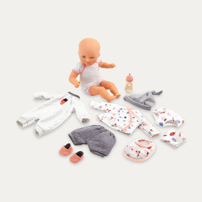 Djeco Baby Doll Suitcase Vanille