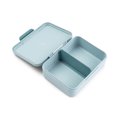 Done By Deer Lunch Box With Divider - Tiny Farm Blue
