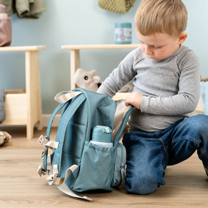 Done By Deer Kids Backpack Tiny Farm Blue 7.5l
