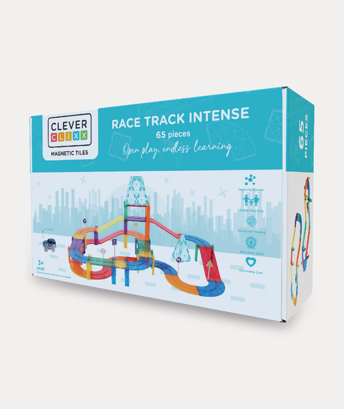 Cleverclixx Race Track Intense 65 Pieces