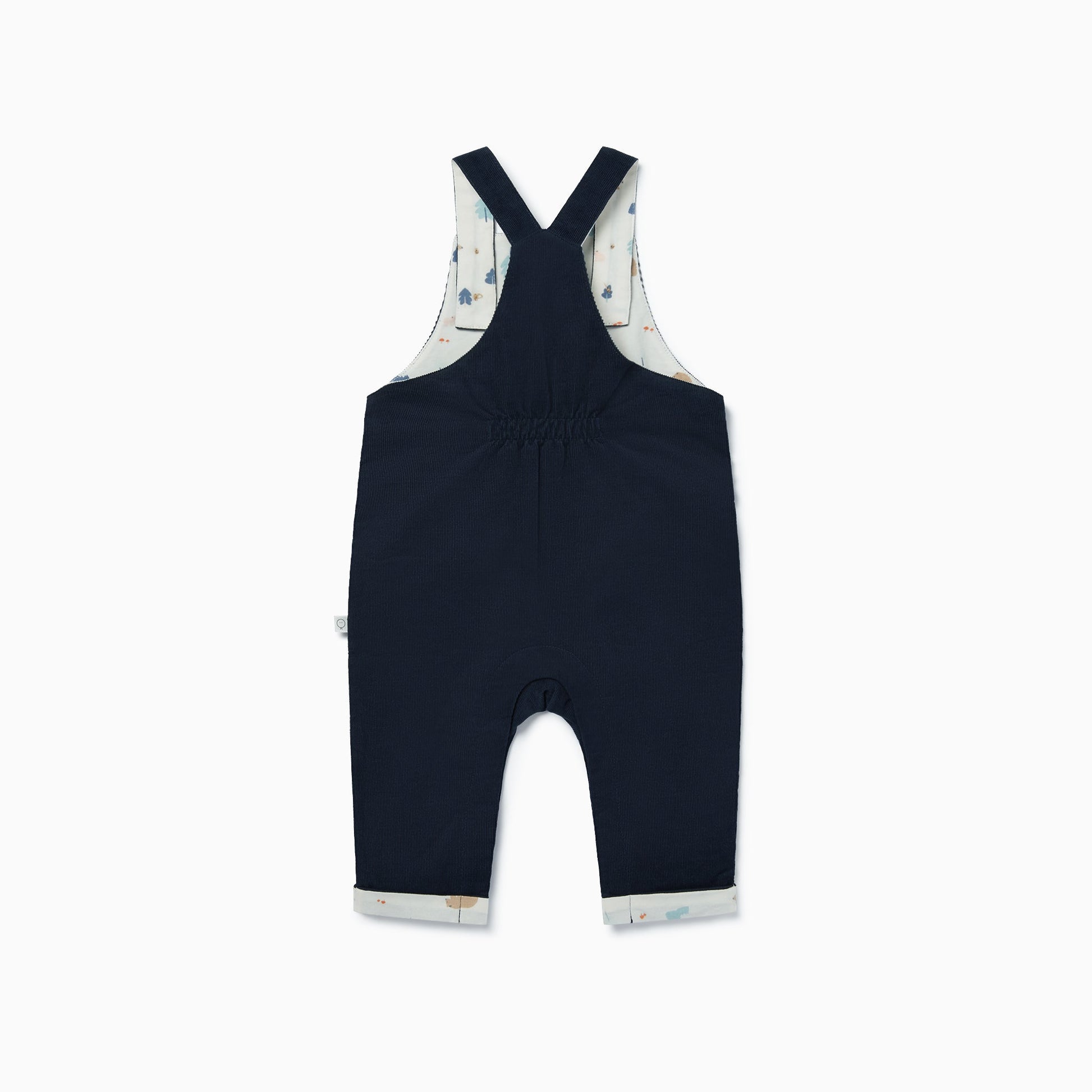 Bear-Lined Corduroy Dungarees