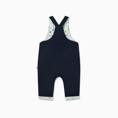 Bear-Lined Corduroy Dungarees