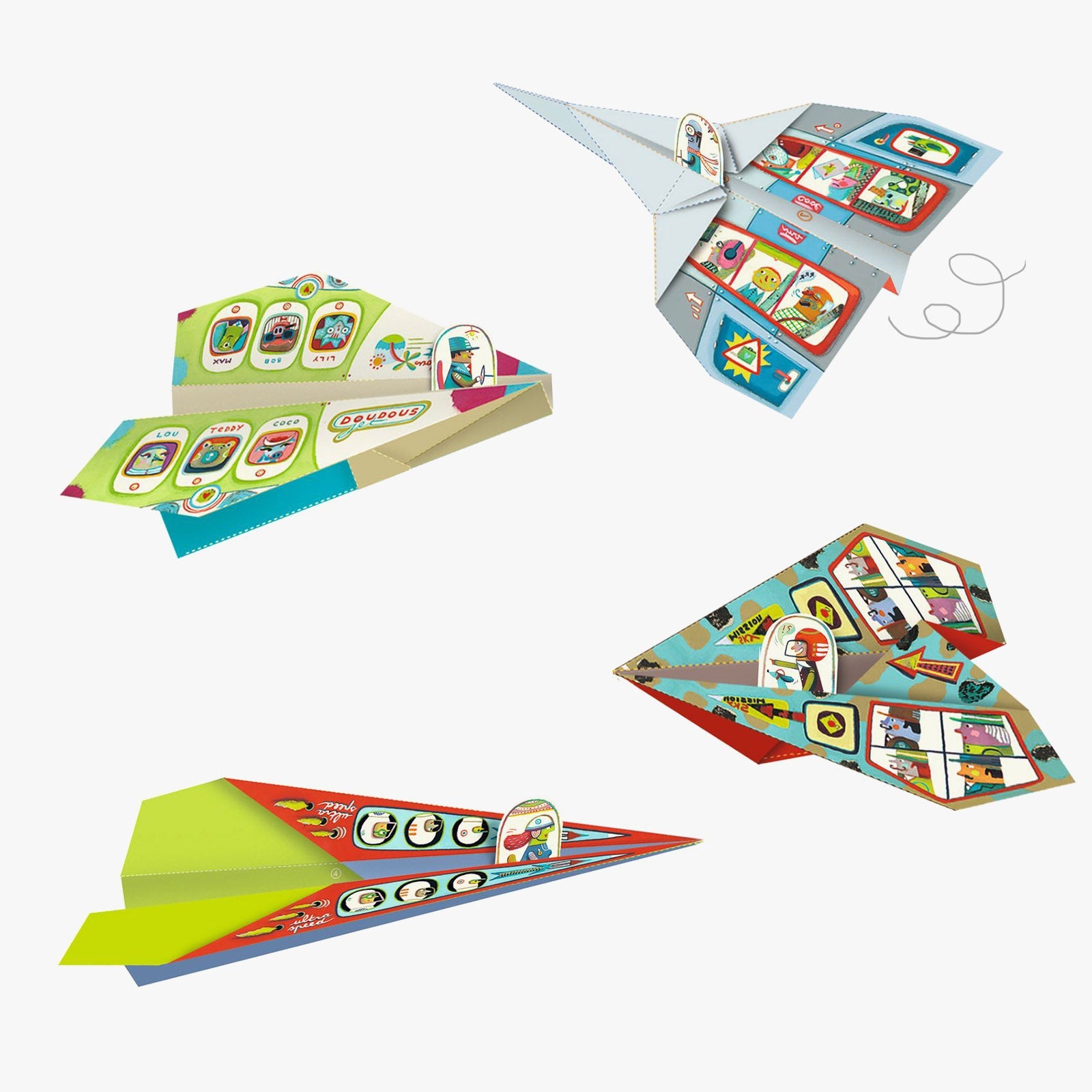 Djeco Paper Planes Kit