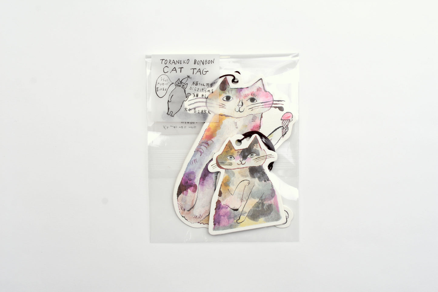 Classiky - Toranekobonbon Cat Cutout Tag