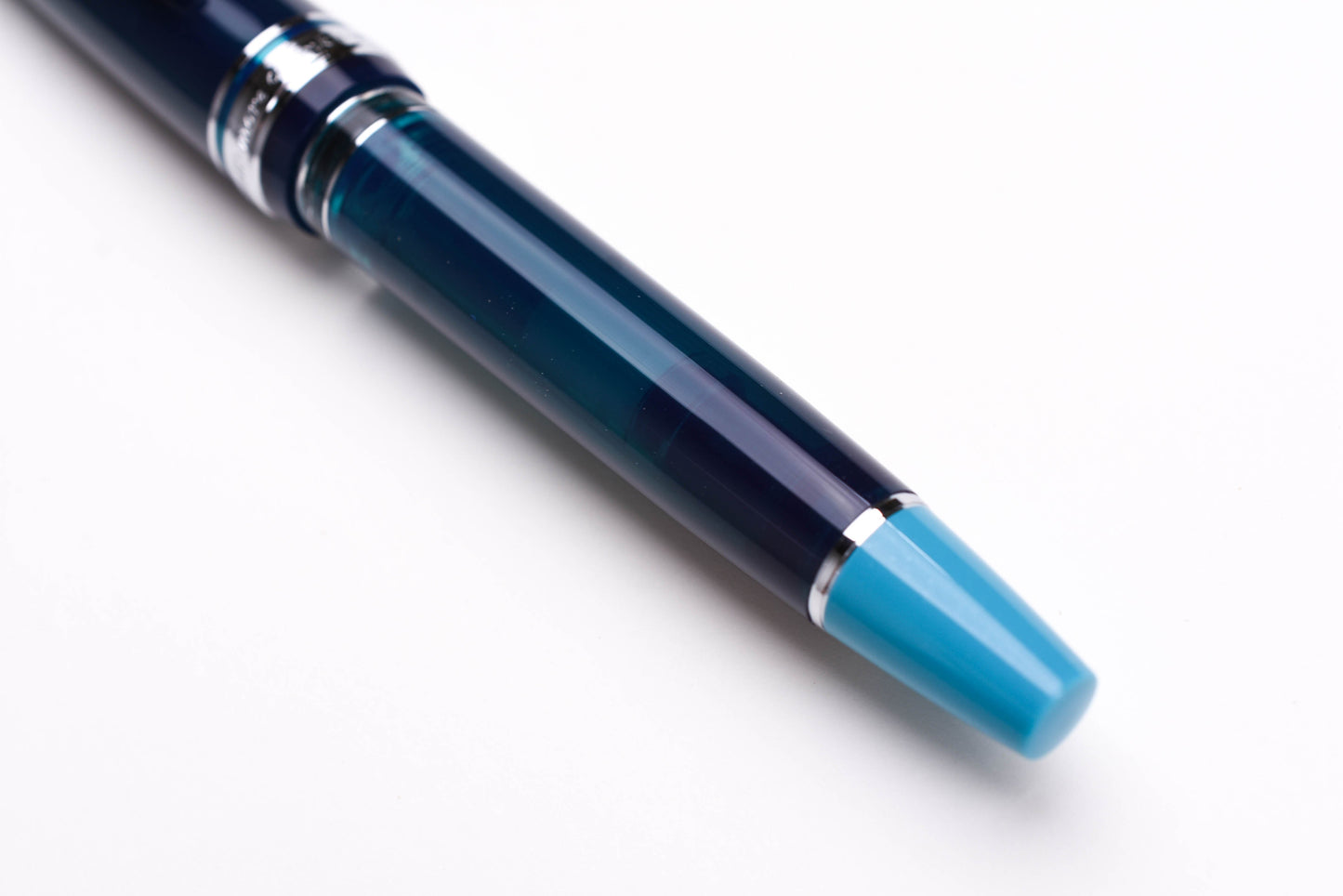 BUNGUBOX Original Large Fountain Pen - Piston - Fujiyama Blue