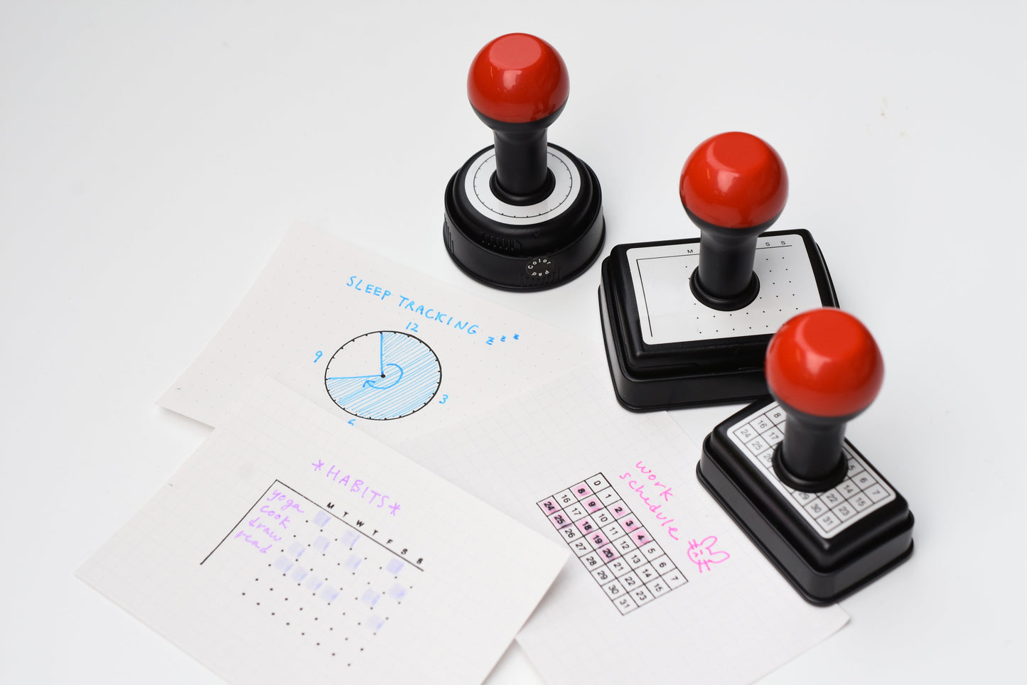 Delfonics Rubber Stamp with Ink - Monthly