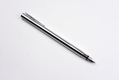 Faber-Castell - Design Neo Slim Fountain Pen - Stainless Steel Polished