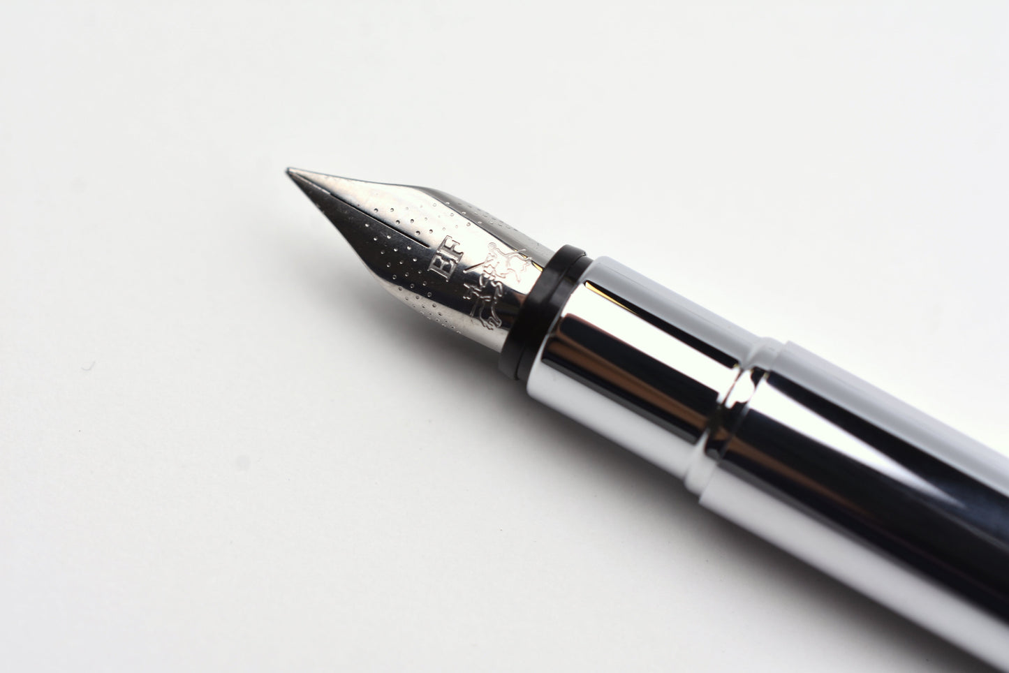 Faber-Castell - Design Neo Slim Fountain Pen - Stainless Steel Polished