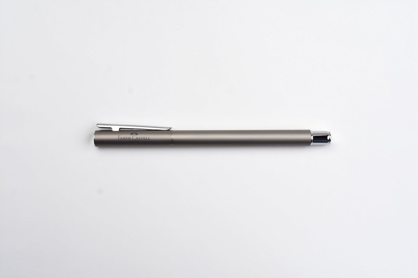 Faber-Castell - Design Neo Slim Fountain Pen - Stainless Steel Matte