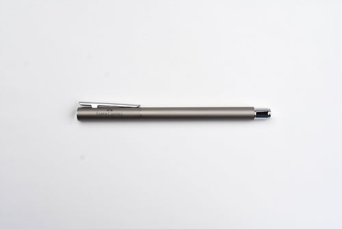 Faber-Castell - Design Neo Slim Fountain Pen - Stainless Steel Matte
