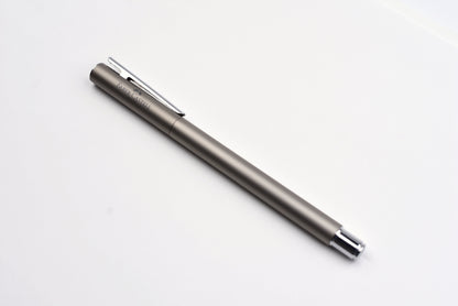 Faber-Castell - Design Neo Slim Fountain Pen - Stainless Steel Matte