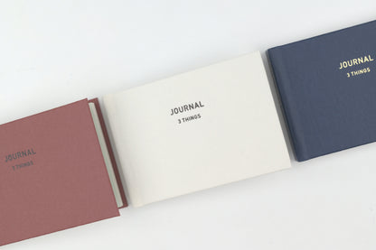 DAIGO Mini Date-Free Diary - Easy Journal 3 Things