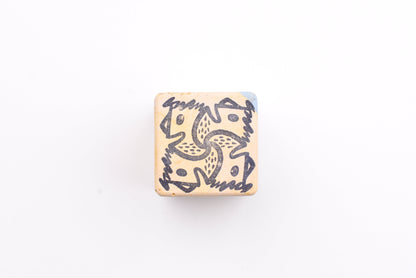 Dan Wei Industry - Cement Rubber Stamp - Abstract Patterns