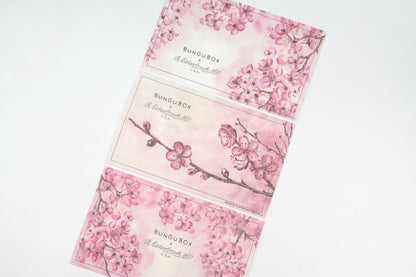 Esterbrook x BUNGUBOX Blotter Paper - Kachofugetsu - Flower - Limited Edition