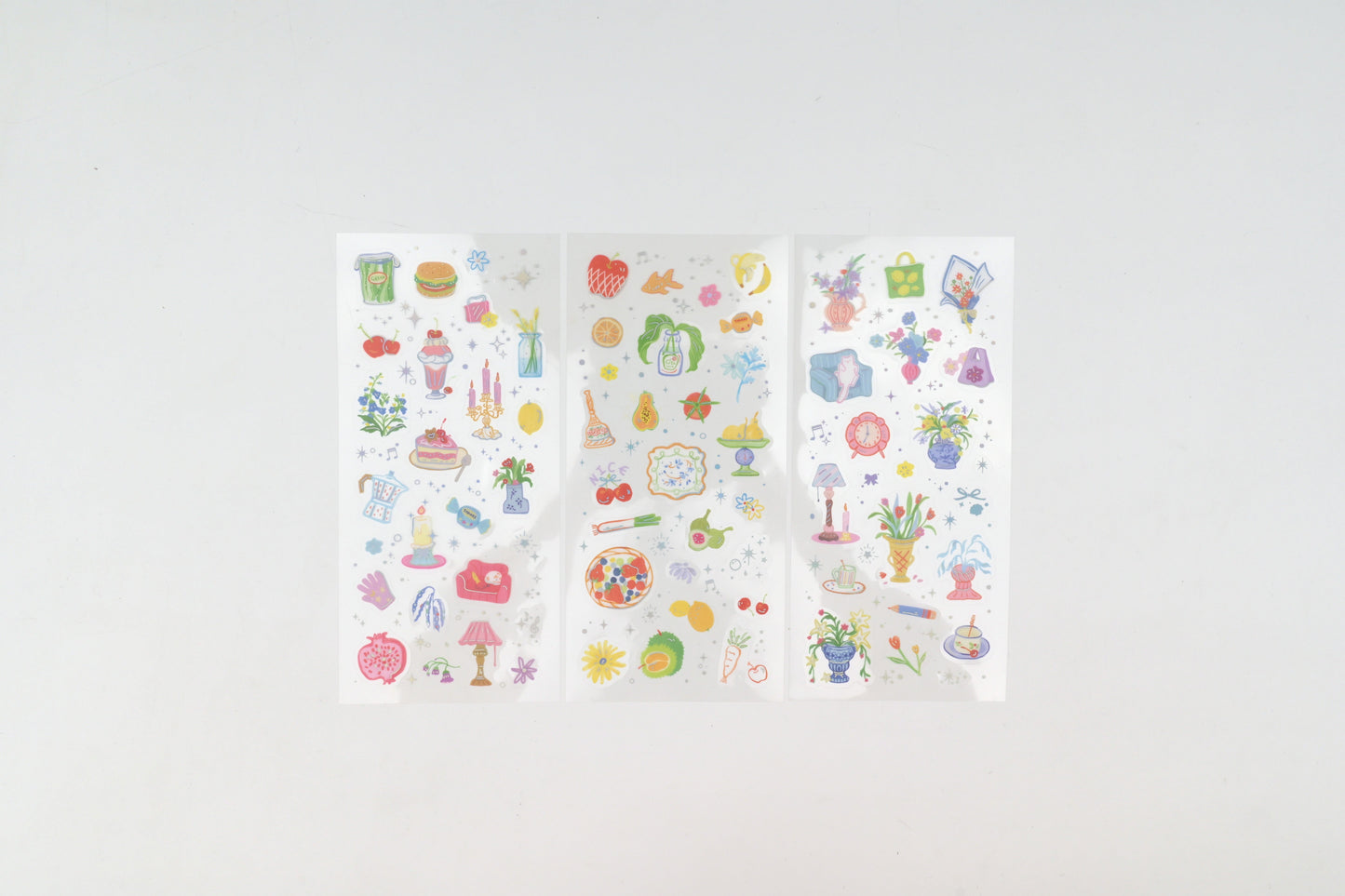 BGM Foil Stamping Iride Sticker Sheets - Colors of Everyday Life