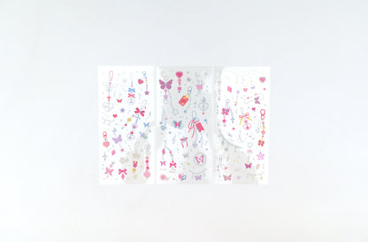 BGM Foil Stamping Iride Sticker Sheets - Sparkling Charms