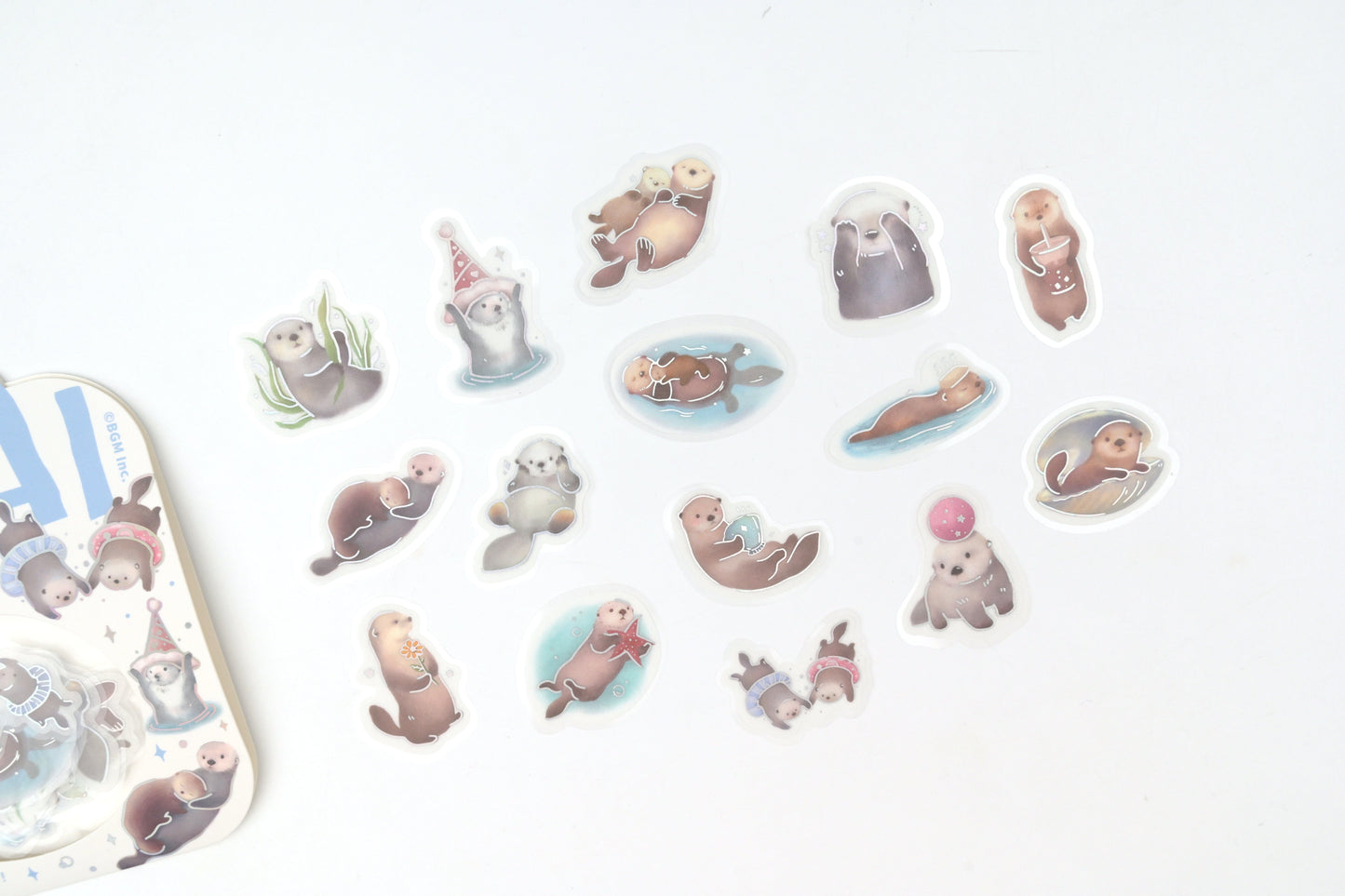 BGM Flake Sticker - IPPAI - Full of Otters